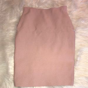 bodycon skirt.